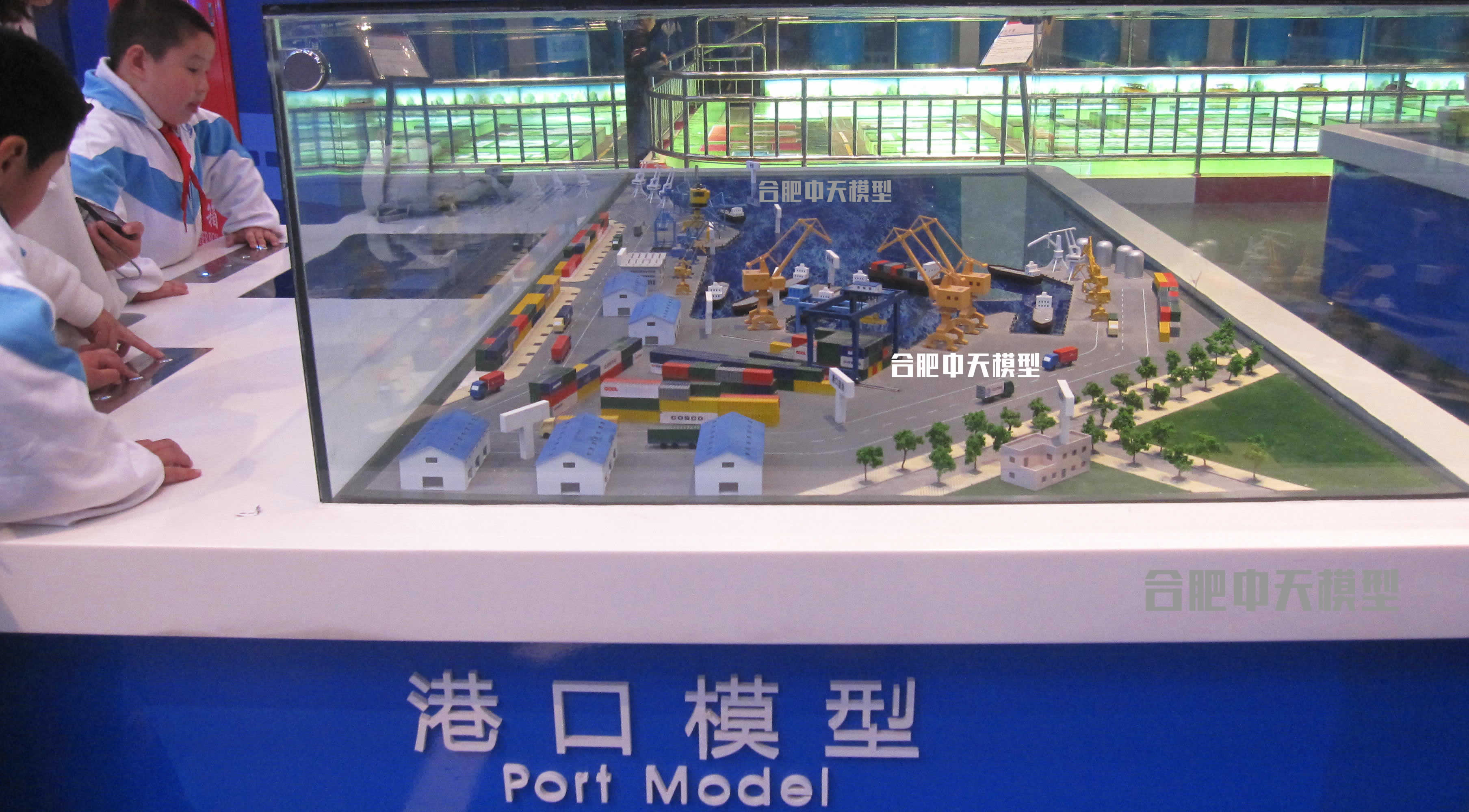 北京國家科技館—港口模型